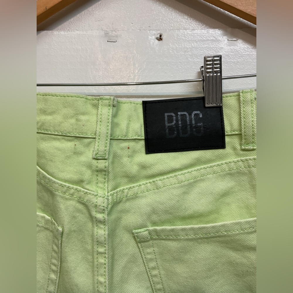 NWT BDG Ombre Wide Leg Jeans Blue Green Sz 26 - Picture 6 of 13